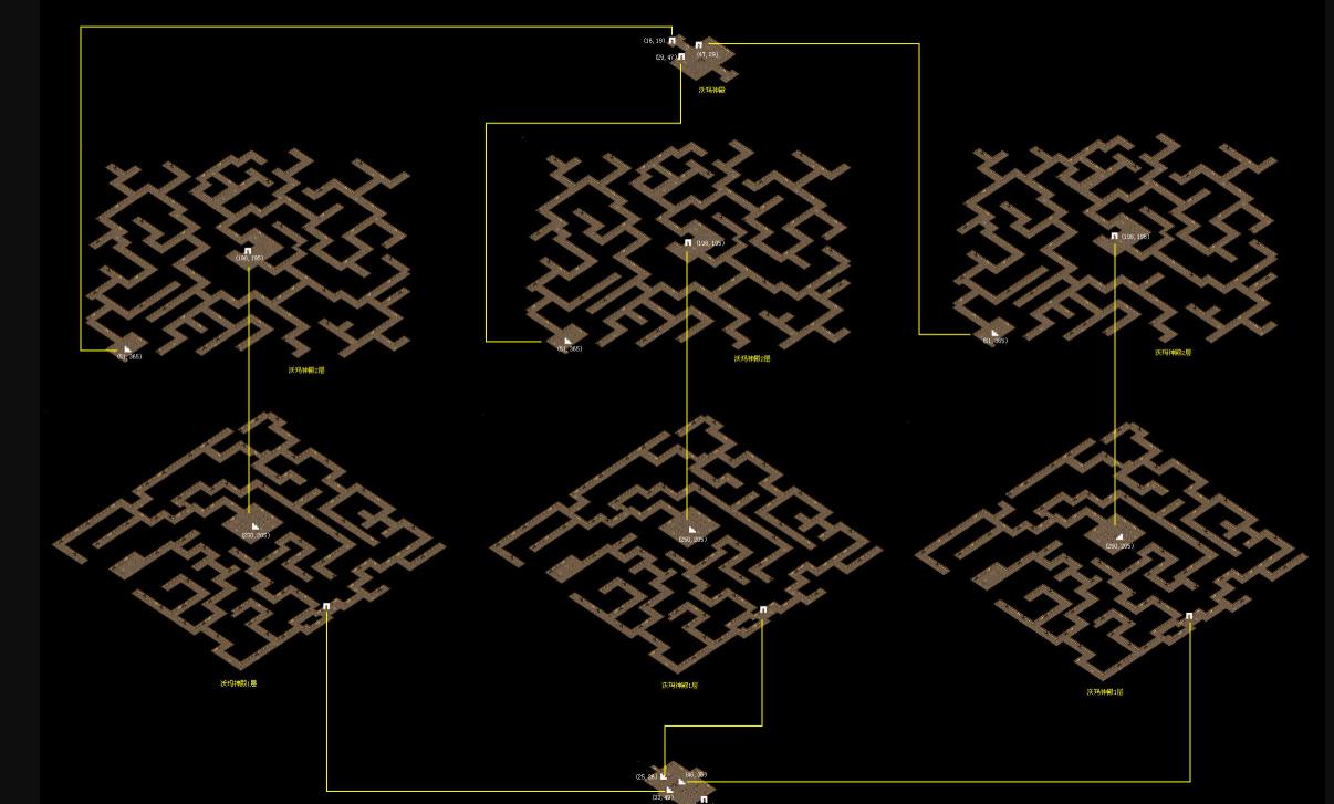 传奇3世界地图走法/攻略大全_图片1 传奇3世界地图走法/攻略大全_图片1
