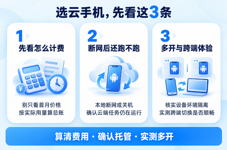 云手机哪个好?2026 安卓云手机怎么选,按时计费用着不烧心_图片1 云手机哪个好?2026 安卓云手机怎么选,按时计费用着不烧心_图片1