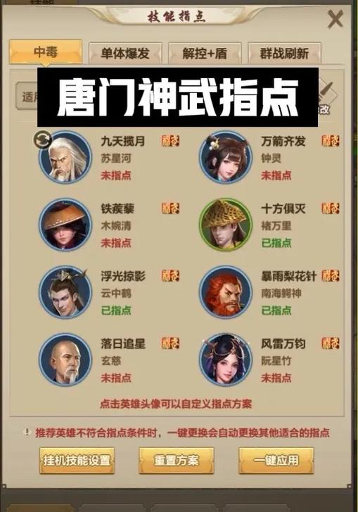 《天龙八部手游荣耀版》唐门怎么样/攻略大全/指点方案_图片1