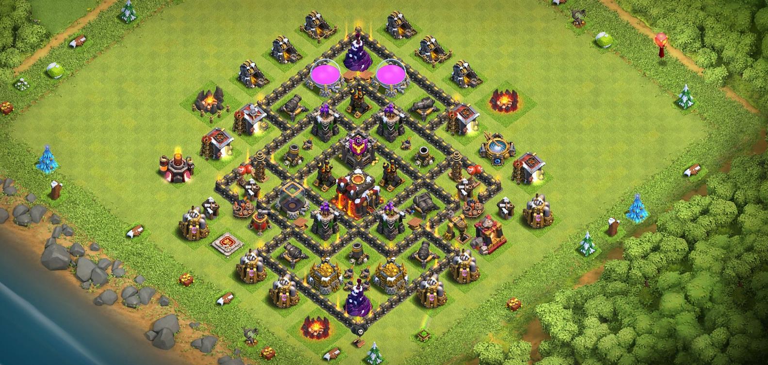 部落冲突7本最强布阵/兵种搭配_图片1 部落冲突7本最强布阵/兵种搭配_图片1